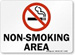 Please respect No Smoking Areas.