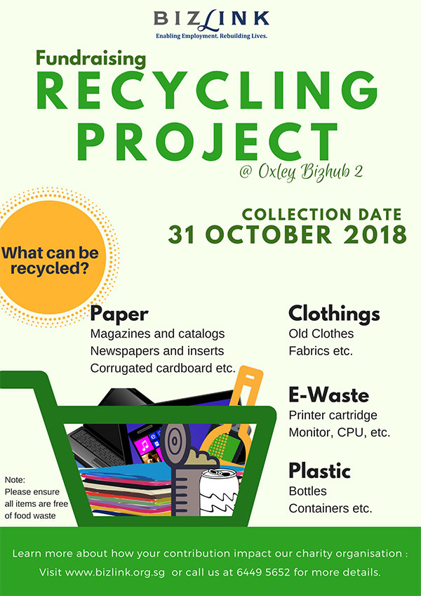 OBH2 Recycling with BizLink – collection on 31 Oct 2018 